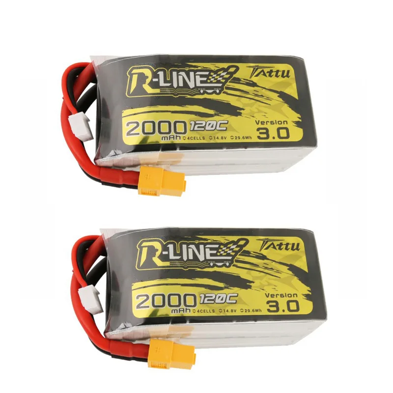 Аккумуляторная батарея 14 8 в 2000 мА/ч 120C 4S Lipo Разъем XT60 для радиоуправляемых