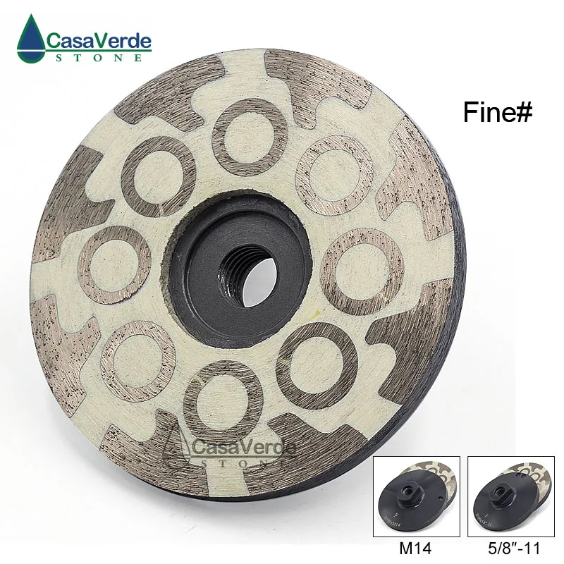 1pc/lot Fine Grit 4 inch Resin Filled 100mm Diamond Grinding Abrasive Wheels for Grinding and Polishing Stone