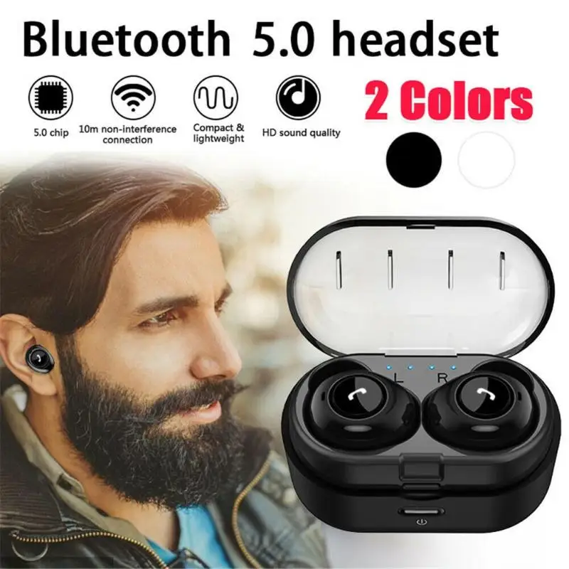 CP7 TWS bluetooth гарнитура беспроводные наушники мини коробка для зарядки Bluetooth