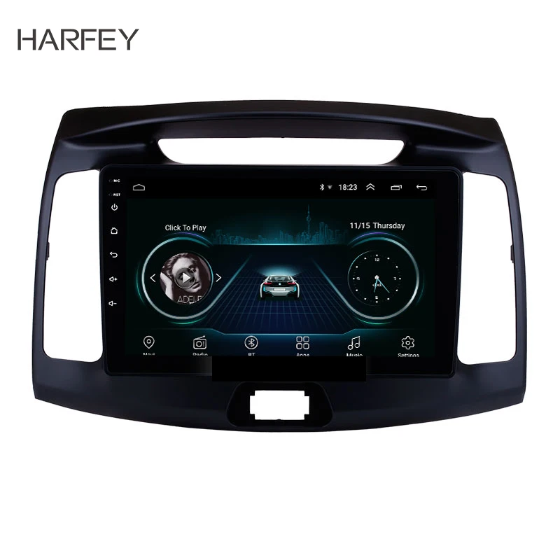 Harfey автомобильный 9 &quotHD Android 8 1 для 2011 2016 Hyundai Elantra радио GPS навигация с HD сенсорным