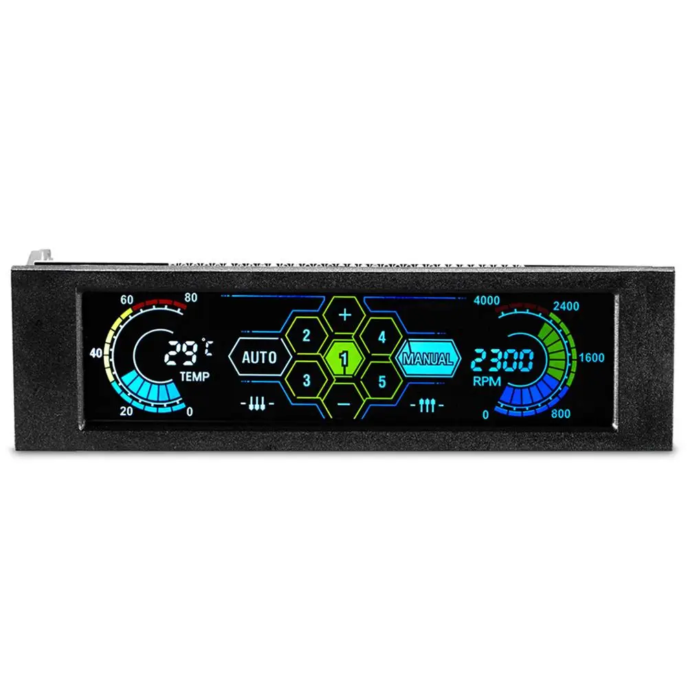 

Новинка 2019, лидер продаж, контроллер скорости процессора, контроллер скорости ПК, передняя панель для настольного ПК, кулер, контроллер куле...