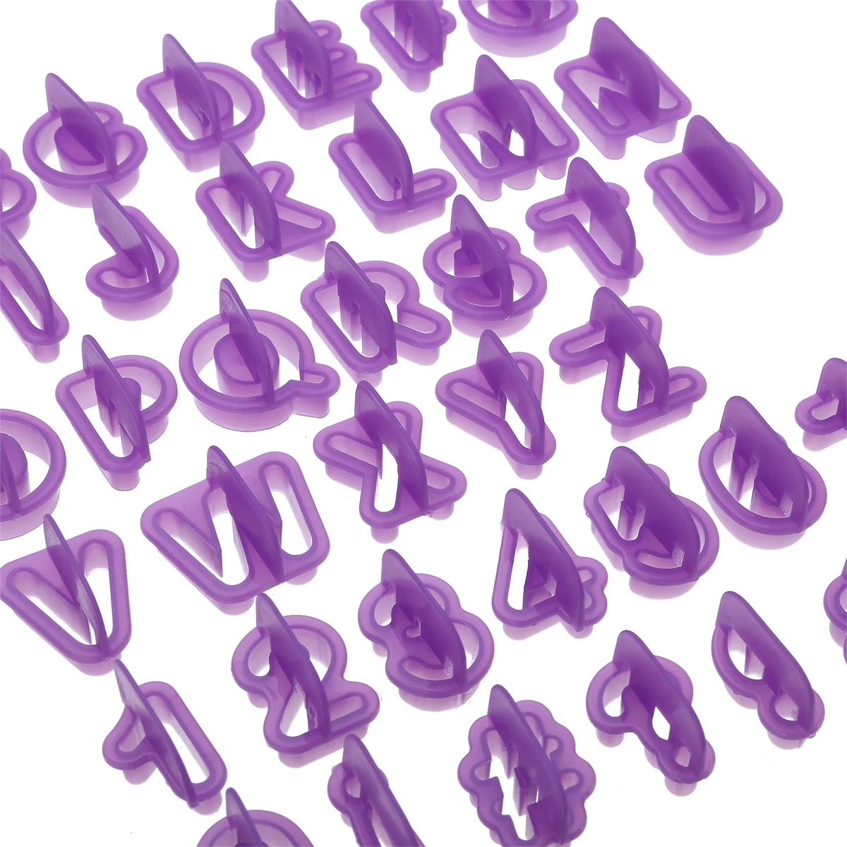 40 шт./компл. алфавит с цифрами и ремешком для глазури | Дом сад