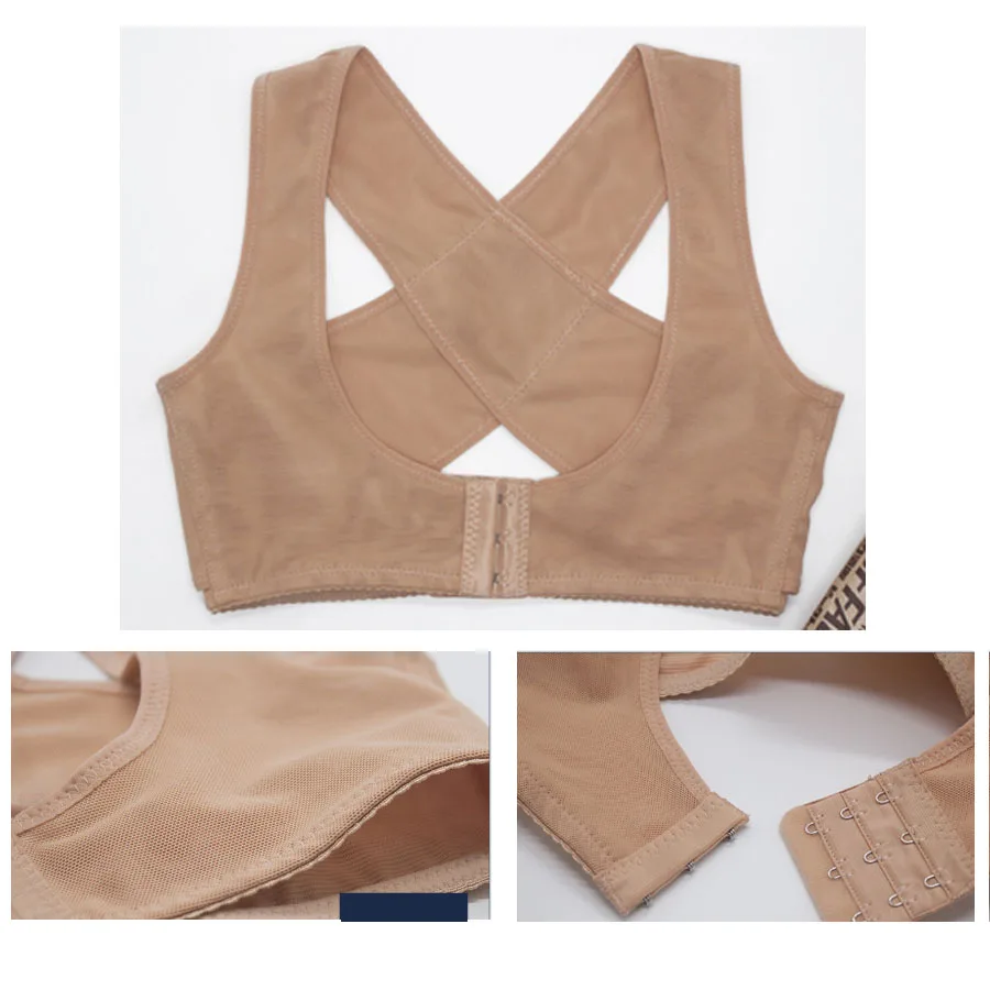 

Women Orthopedic Corset Bra Breast Health Care Posture Corrector Adjustable Back Support Shoulder Corrector
