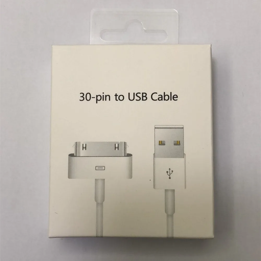 Кабель для быстрой зарядки iPhone 4 4S 3GS 3G iPad 1 2 3 iPod Nano itouch 30 Pin зарядное устройство