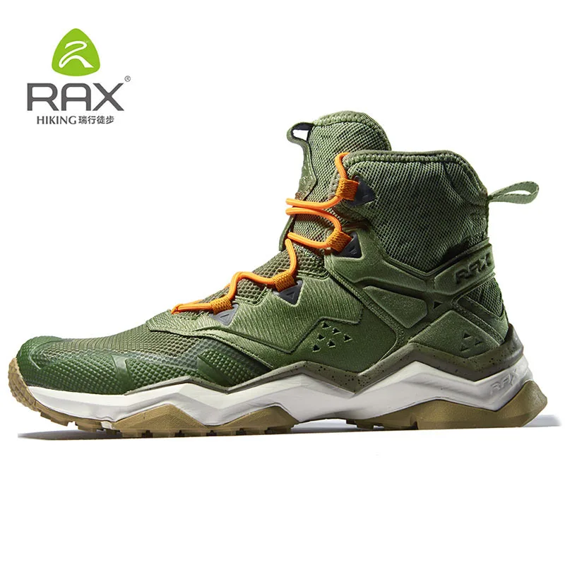 Rax Hiking Shoes Waterproof Outdoor Sports Sneakers for Men Hiking Boots Snow Boots Warm Lightweight Trekking Shoes Breathable