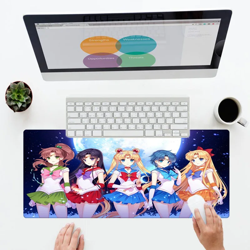 XGZ девушка милый коврик для мышки с аниме Сейлор Мун Butt Darling в Franxx игровая