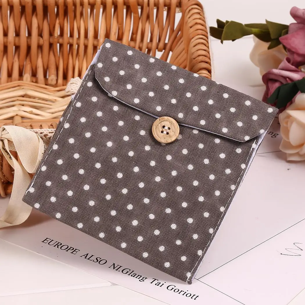 Портативная гигиеническая прокладка из хлопка Органайзер держатель