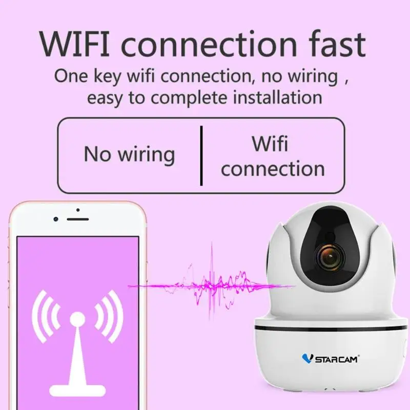 Vstarcam C26S 1080P HD 2MP Wireless WiFi IP Camera Night Vision P2P Webcam | Электроника