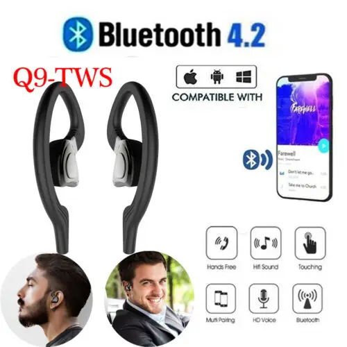 Беспроводные наушники Bluetooth V4.2 стерео наушники-вкладыши спортивные для режима