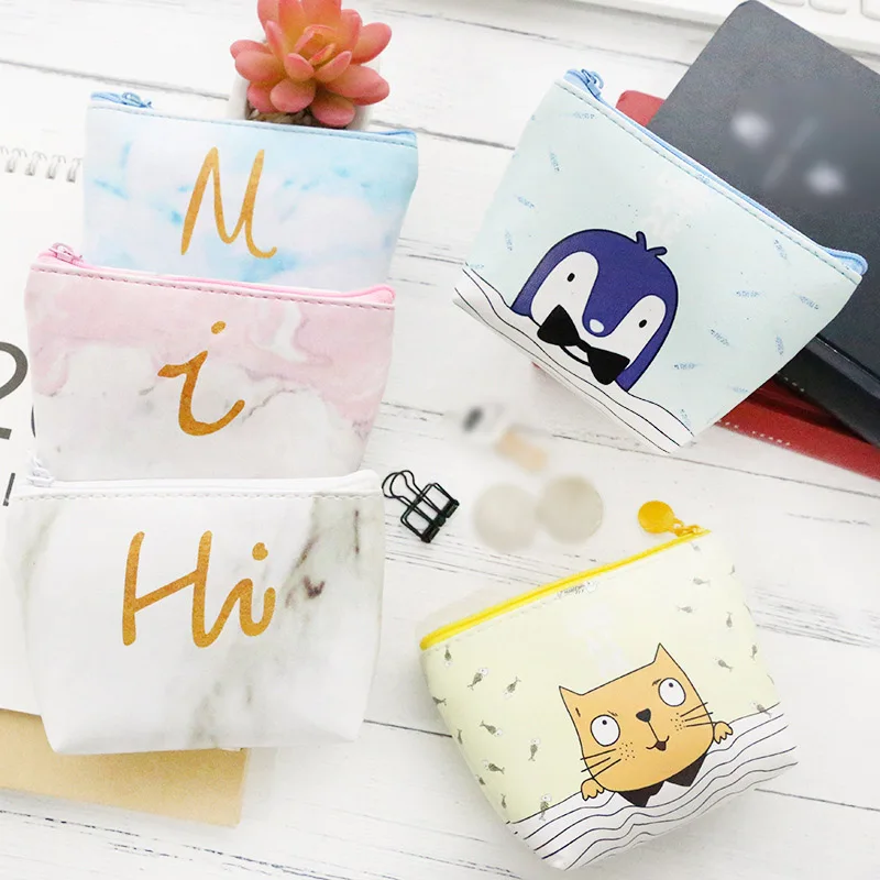 Fashion PU Creative Cartoon Letter Coin Purse Clutch Bag Cute Female Mini Simple Girl | Багаж и сумки