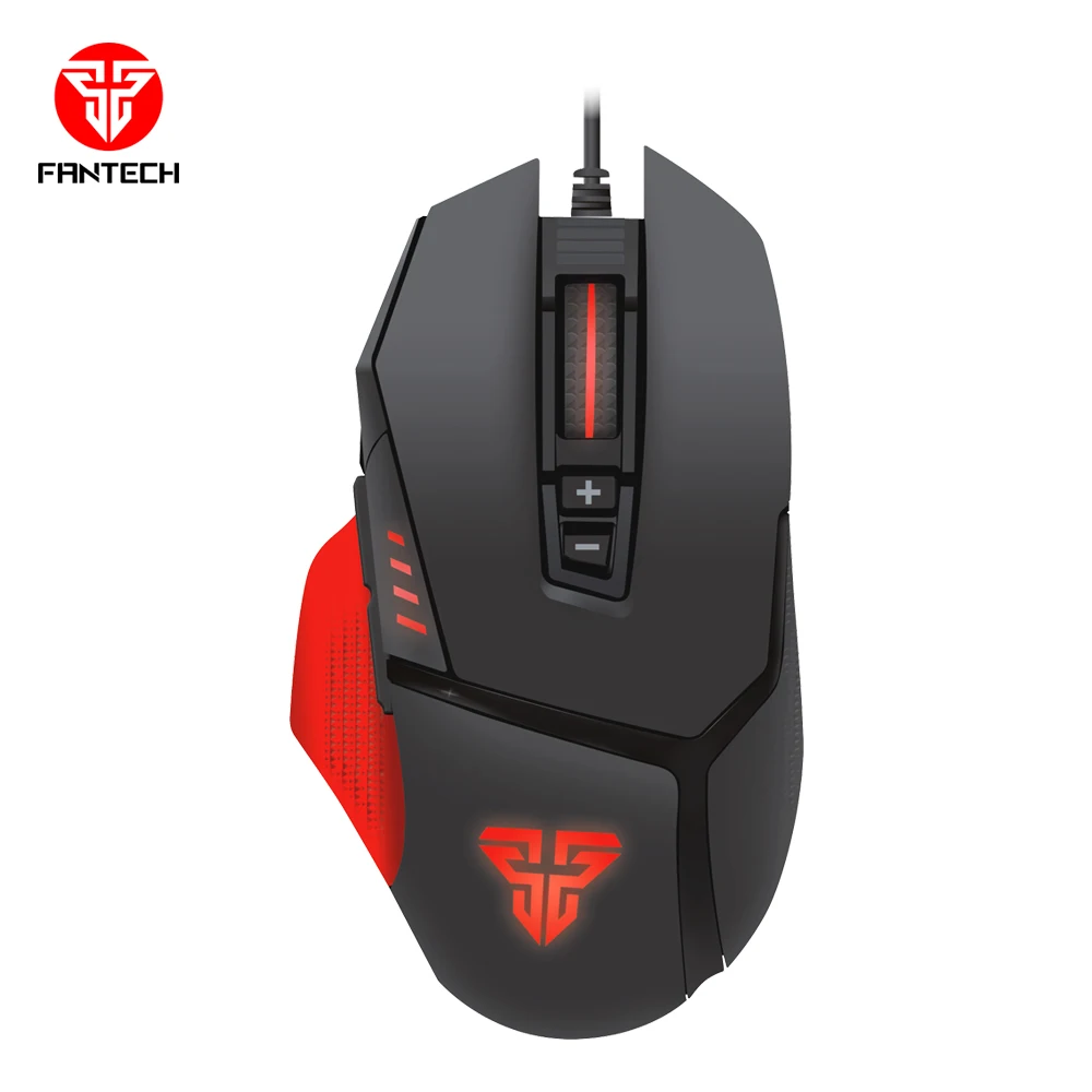 Fantech X11 Mouse Macro Rgb цветная компьютерная мышь Usb Проводная Подсветка 8000 точек/дюйм 8