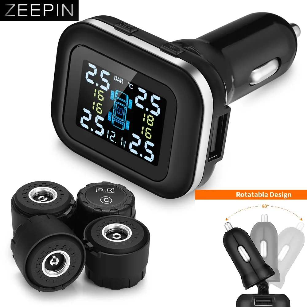 ZEEPIN C110 шин Давление мониторинга Системы подключение к автомобильному