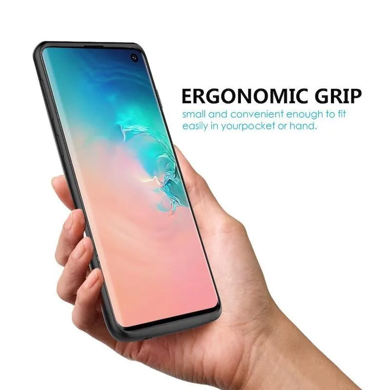Для samsung Galaxy S10 плюс Батарея Дело 6000 mAh Внешняя Портативный зарядки Мощность банка