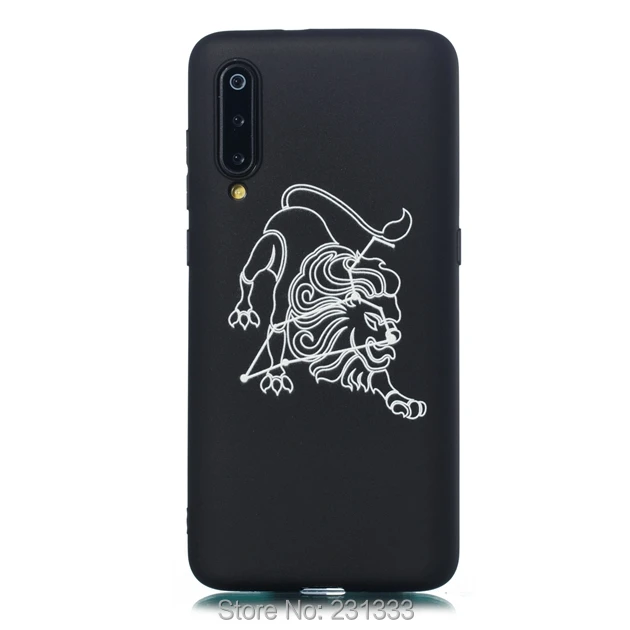 Мягкий матовый чехол из ТПУ с рисунком зодиака для Xiaomi PLAY 5X 6X 9 8 PRO Pocophone F1 Redmi S2 6A 6 5