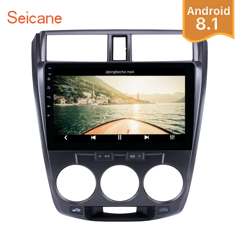 Автомагнитола Seicane 2DIN Android 7 1/8 1 10 дюйма для Honda CITY 2011 2012 2013 2014 2015 2016 GPS