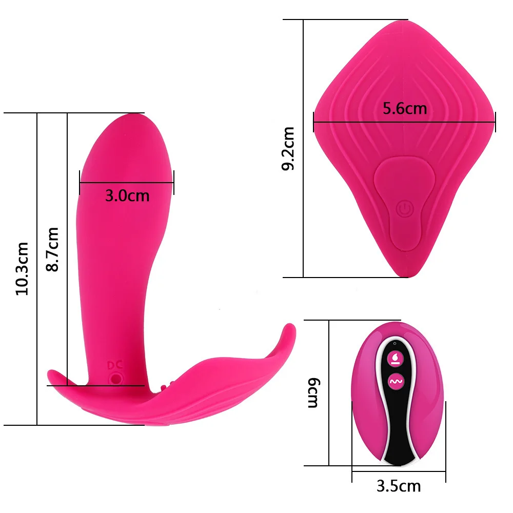 Beilile Heating Butterfly Вибратор с дистанционным управлением вибрационные трусики