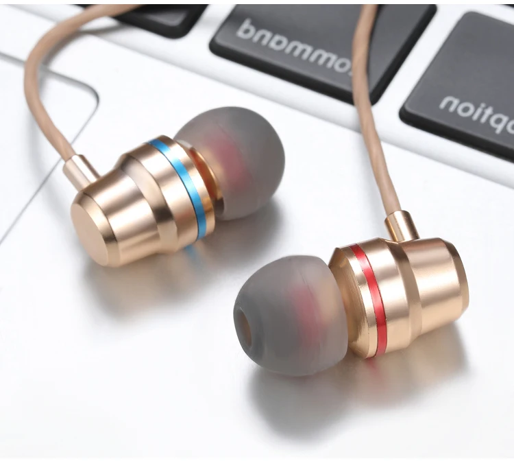 HiFi 3 5 разъем спортивные наушники с двойным драйвером стерео басовые микрофоном