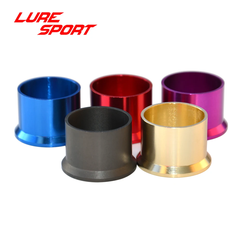 LURESPORT 6 шт. алюминиевое космическое кольцо FUJI Reel Seat для проверки ветра удочка