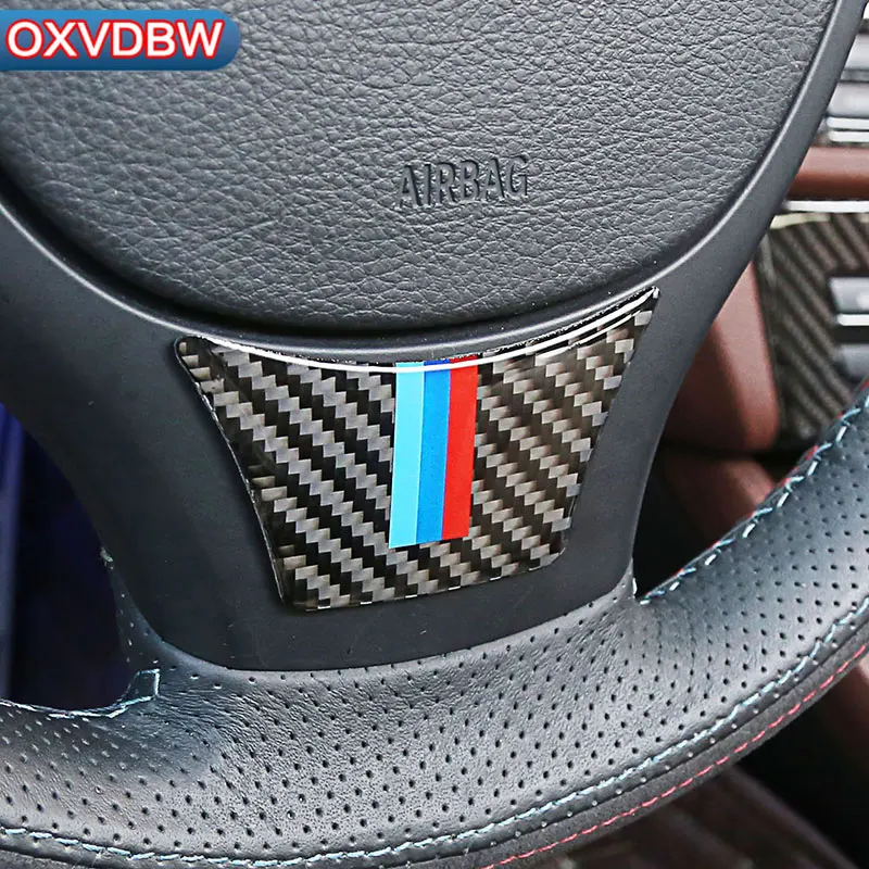Для BMW 5 серии F10 Автомобильный интерьер углеродное волокно ремонт руль Панель