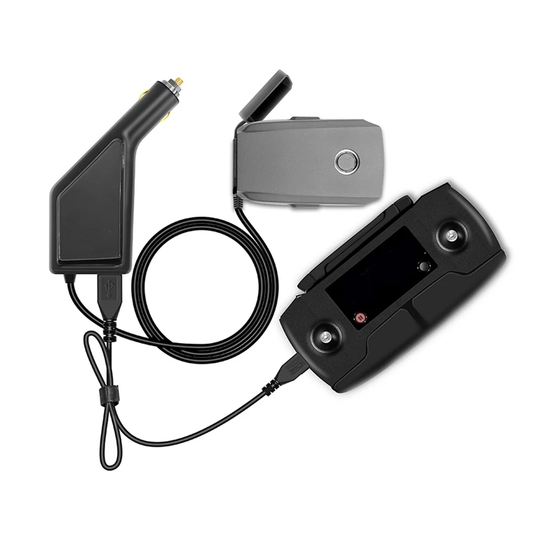 Аксессуары для автомобильного зарядного устройства применимы Dji Mavic 2 Pro Zoom Dual-Charge
