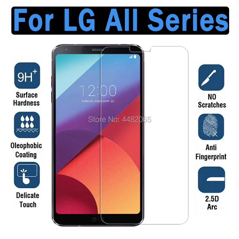2 шт. Защитное стекло для LG X Power закаленное v10 v20 g5 g6 g7 q6 k20 k10 k8 Защитная пленка