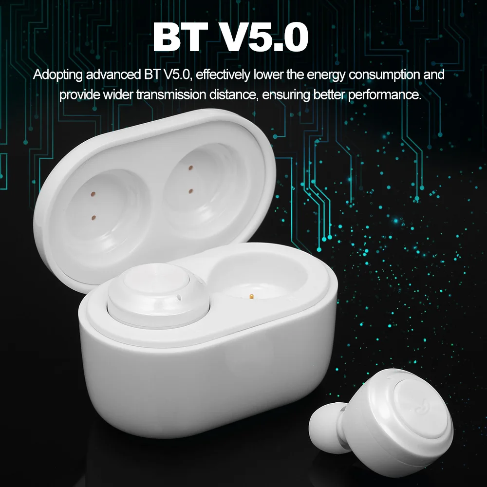 Портативные настоящие беспроводные Bluetooth-наушники A6 Mini TWS наушники Bluetooth 5 0
