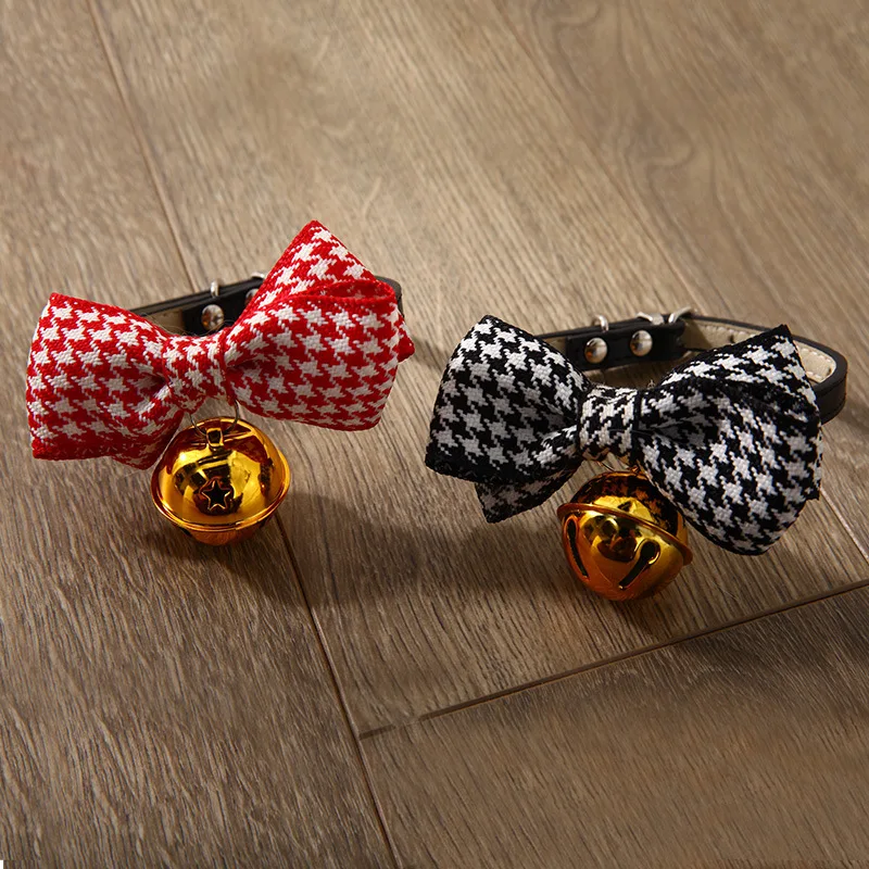 Cat collars bow tie kitten Peggy Collars Lovely Christmas Wedding New Year Accessories Necklace Dog Pet Products | Дом и сад