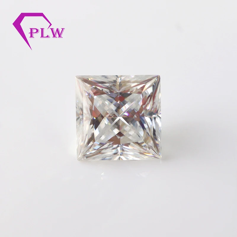 Provence jewelry 0 3 карат 3*3 мм D Цвет VVS 3ex Принцесса cut moissanite для кольца браслет ожерелье