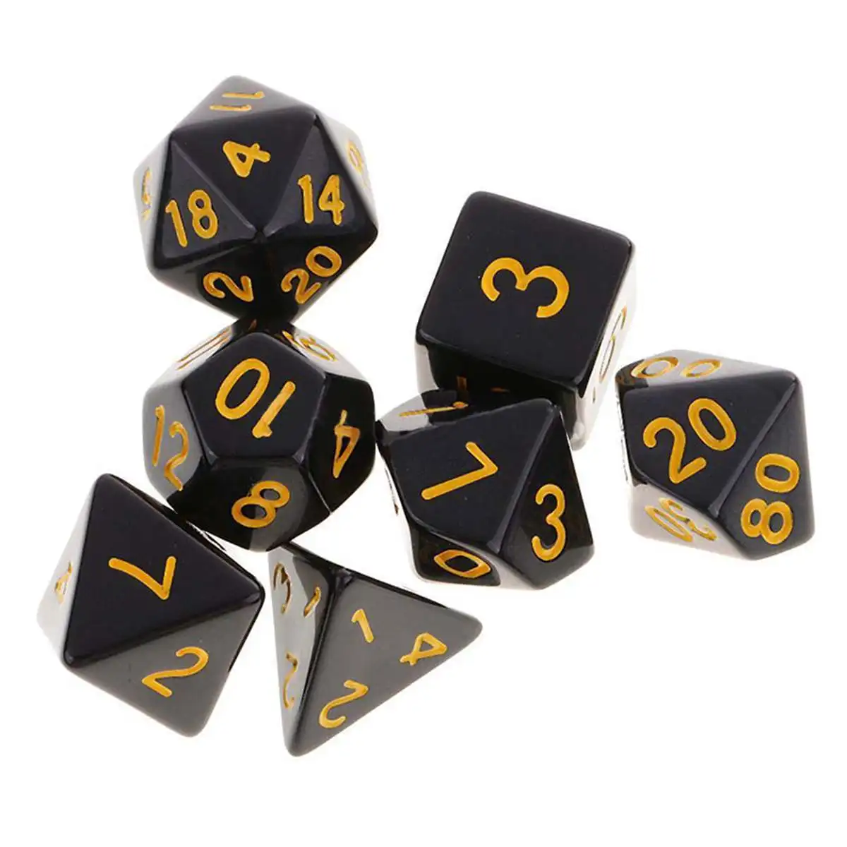 35 шт. набор многогранных костей детские образовательные цифровые кости ролевые