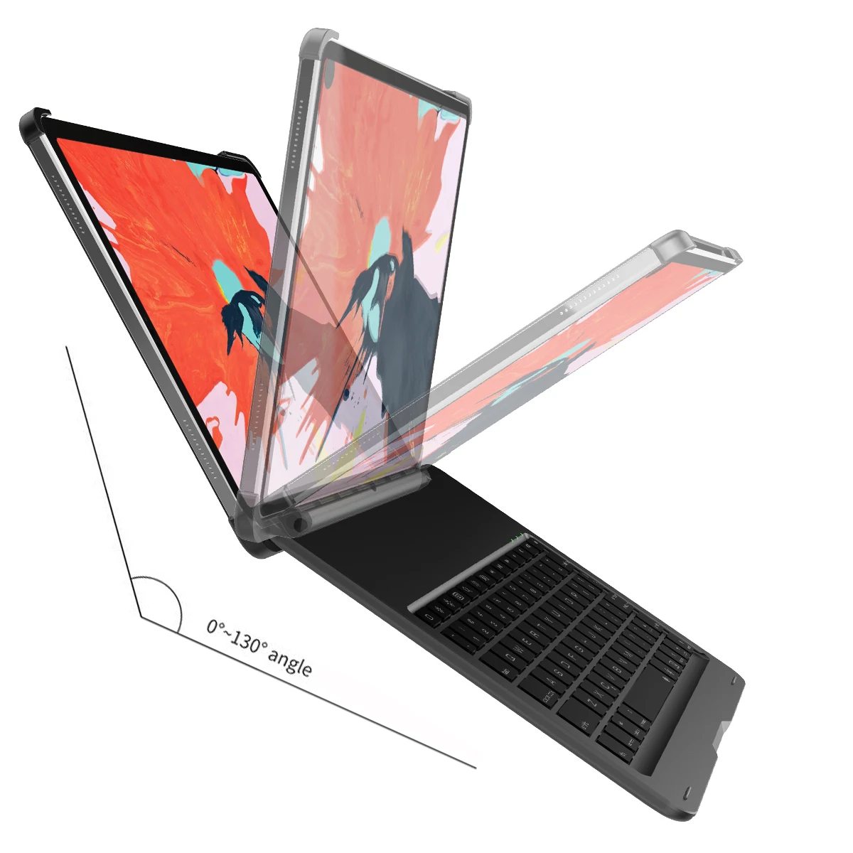 Для iPad pro 11 дюймов 2018 чехол для ноутбука дизайн Алюминиевый сплав подсветка США