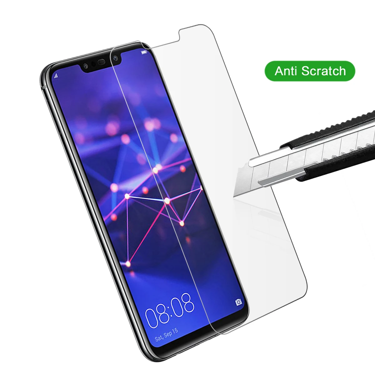 2 Упак. Закаленное стекло для Huawei Mate 20 Lite Защитная пленка экрана против царапин