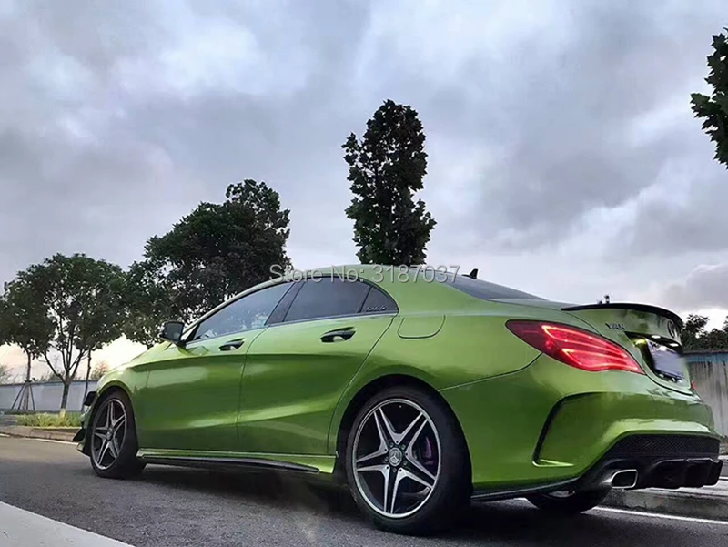 Спойлер для Benz CLA CLA45 W117 C117 из АБС-пластика Неокрашенный искусственный задний