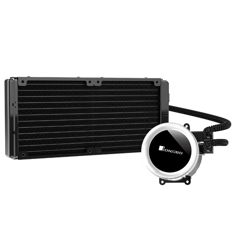Jonsbo Tw2 240 601 Pc Процессор водяного охлаждения 4Pin ШИМ интегрированный Охладитель для