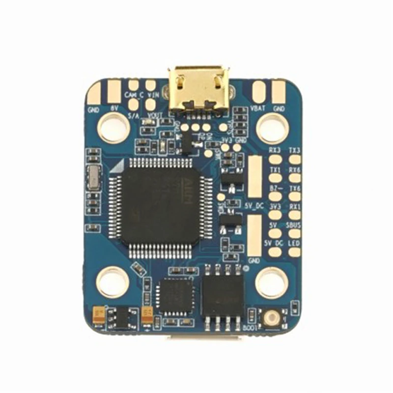 Контроллер полета Airbot F4 Nano V6 OSD 5 в 2 а BEC LC фильтр 2-6S 20x20 мм для дрона квадрокоптера