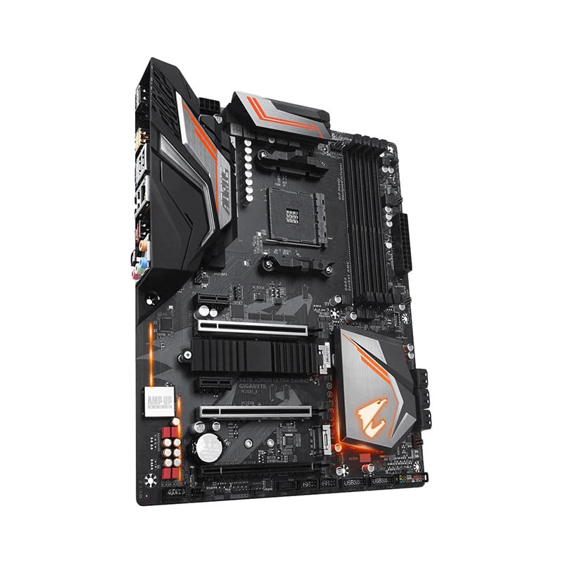 Материнская плата GIGABYTE AMD X470 SAM4 ATX AORUS ULTRA GAM | Компьютеры и офис