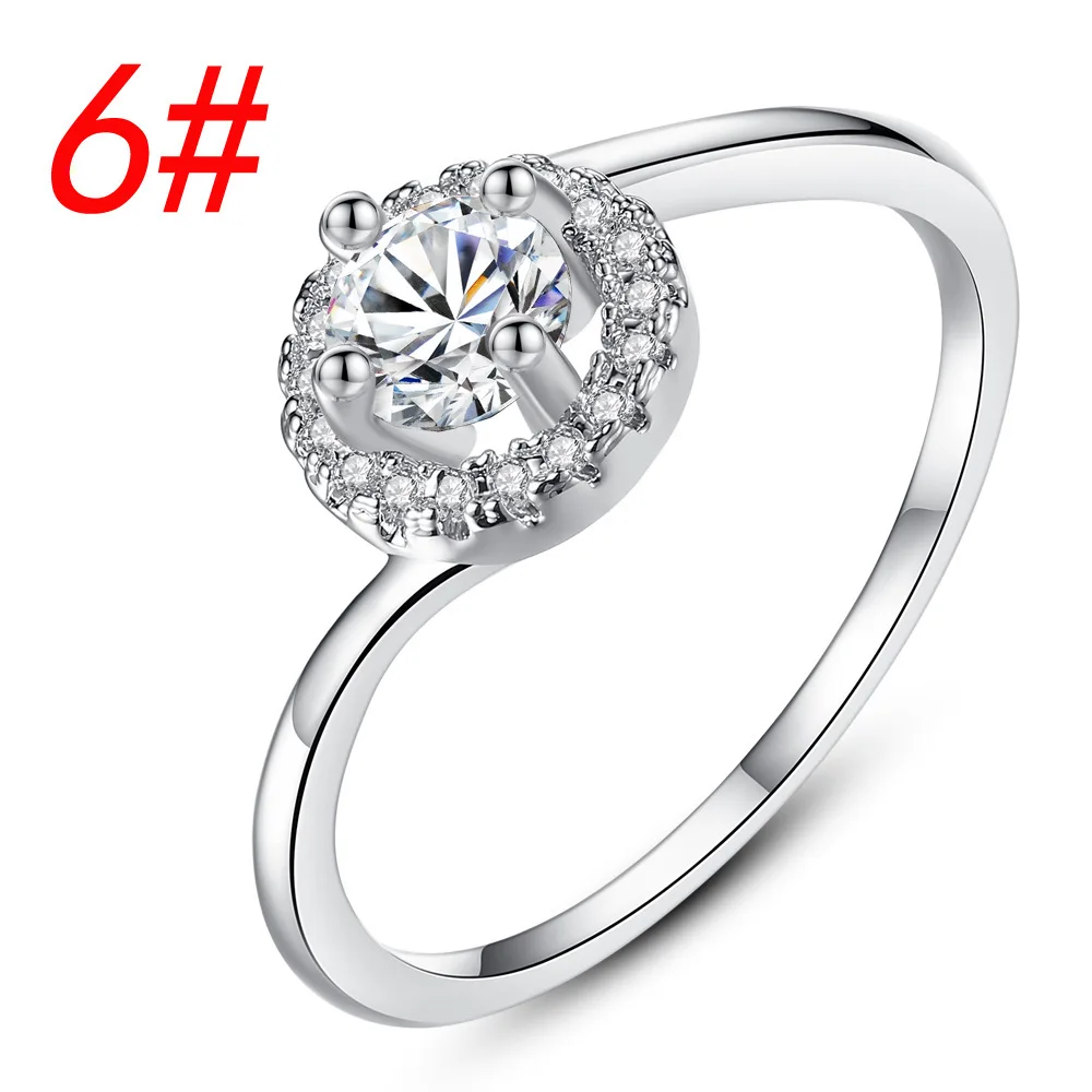 Производитель кольца оптом Австрийский Кристал из циркония кольцо подарок для