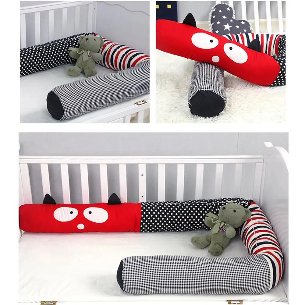Мультяшные Бамперы для кроватки хлопковая подкладка многофункциональная