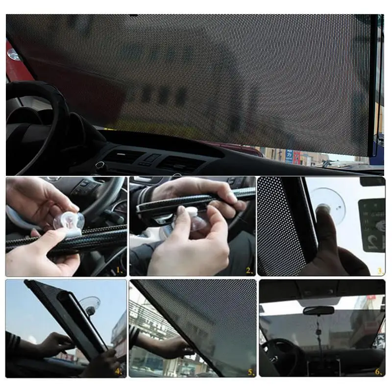 Универсальный автомобильный солнцезащитный навес роликовая шторка летний блок