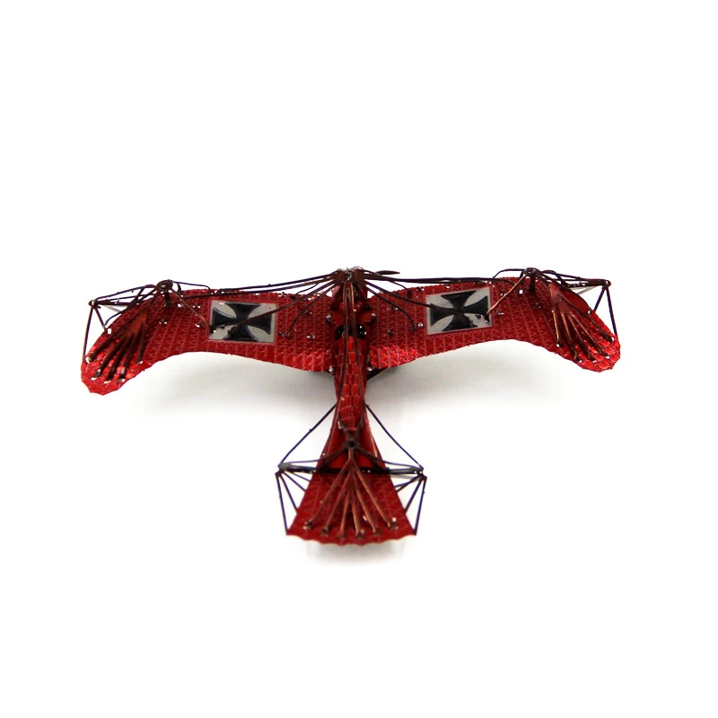 Etrich Rumpler Taube 3D металлические Пазлы DIY Nano набор моделей лазерная резка сборка пазл