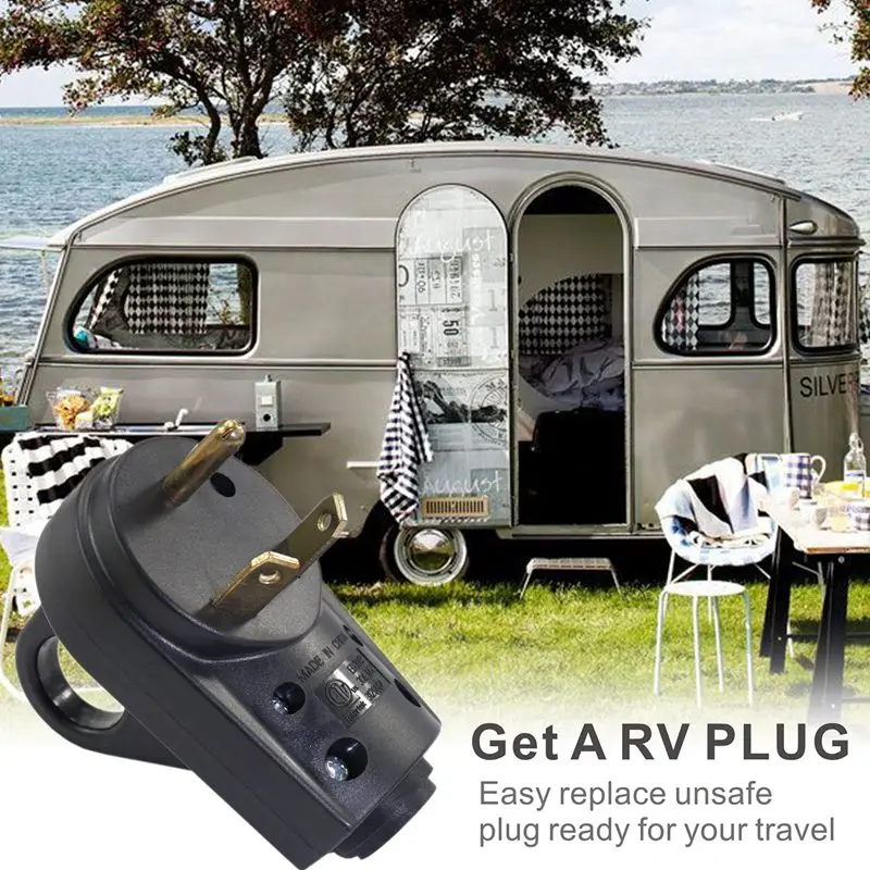 30 Amp Rv Замена штепсельной вилки с легким отключением|Детали и аксессуары для дома