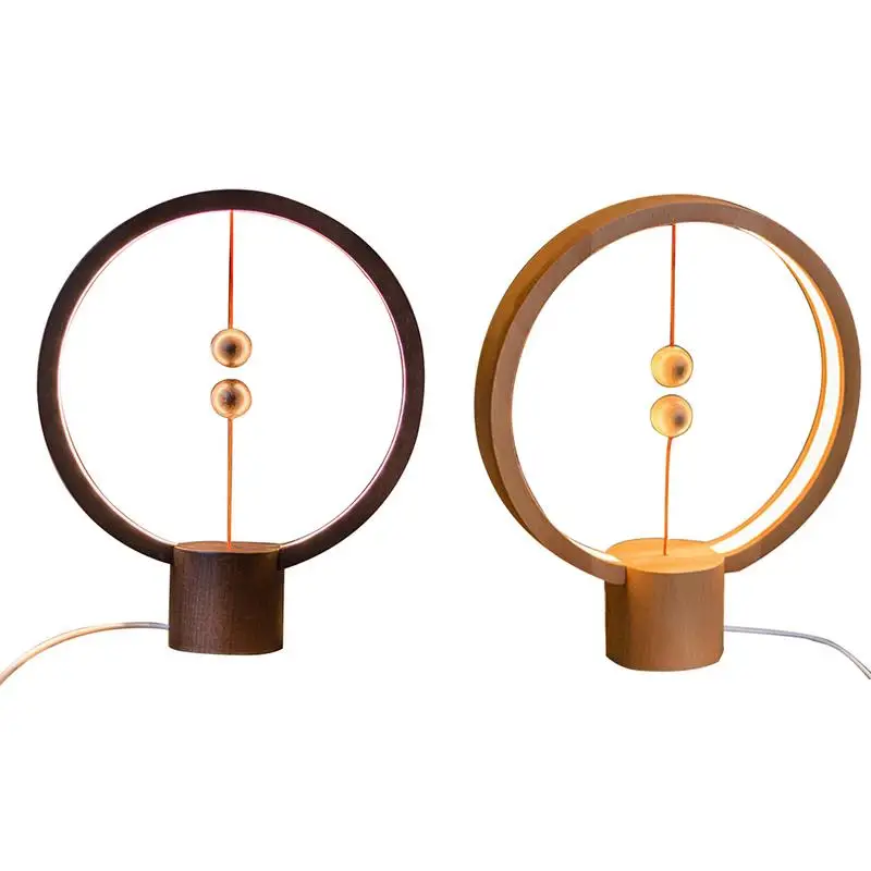 Креативная магнитно сбалансированная лампа настольная подарок ночник