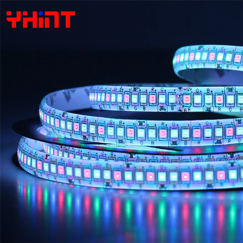 Светодиодная лента 3528 теплый белый SMD 240 LED/m RGB 234 IP65 Водонепроницаемый DC12V гибкий