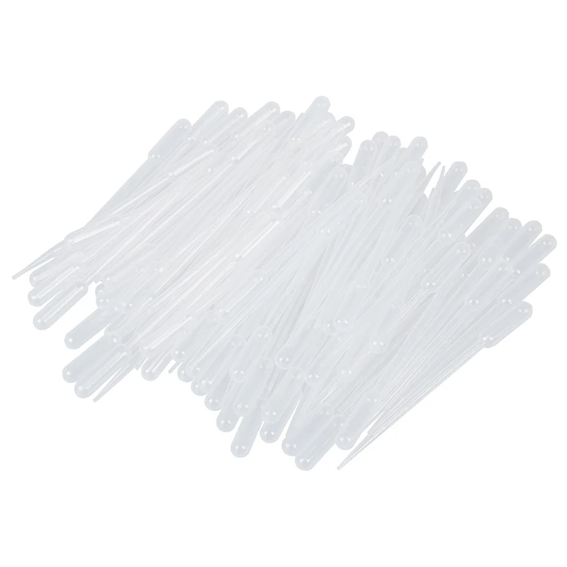

100PCS Graduated Pipettes Dropper Polyethylene (5ml)
