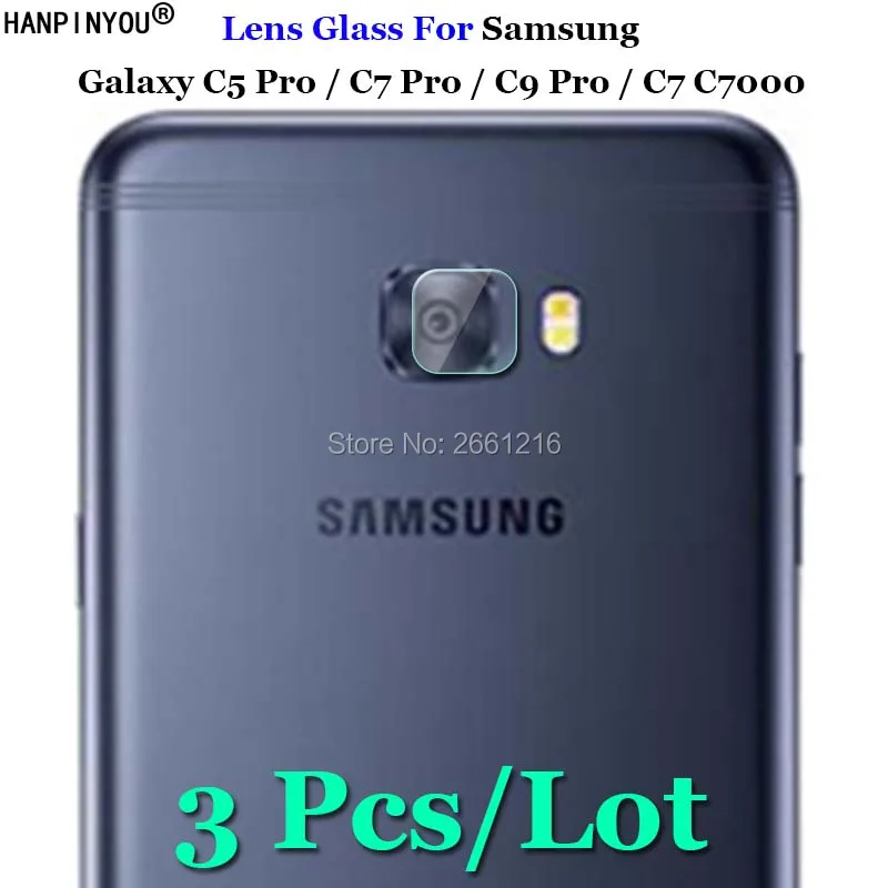 3 шт. для Samsung Galaxy C5 Pro C7 C9 C7000 ультра прозрачное мягкое волокно Закаленное стекло