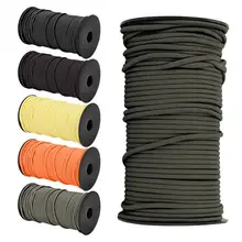 100 м 9 нити Paracord веревка 4 мм Открытый парашютный шнур выживания
