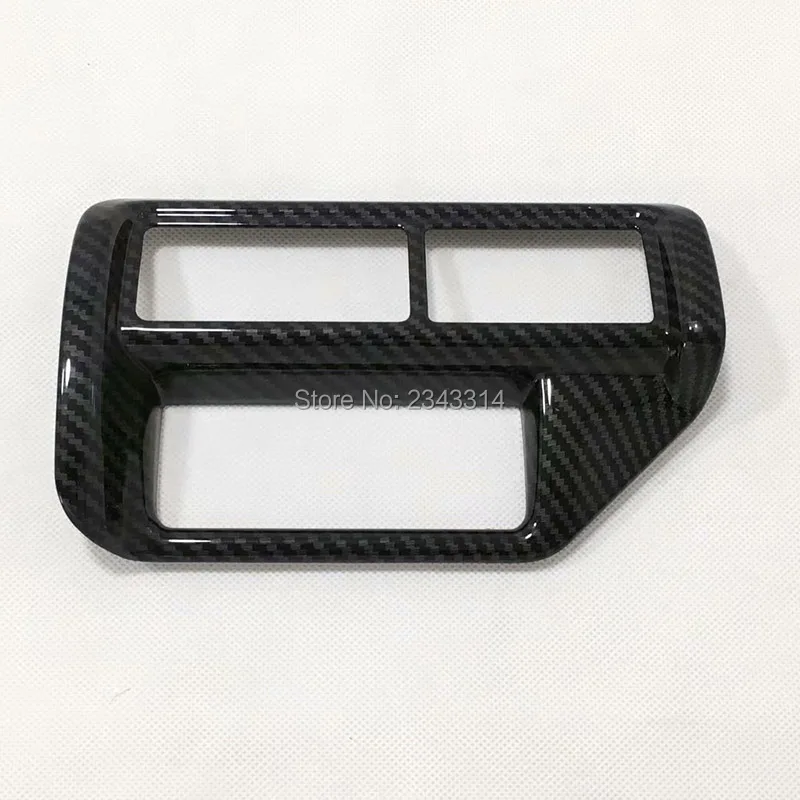 For Mitsubishi Eclipse Cross 2018 2019 ABS Car Front Interior Frame Central Left Control Panel Sequins Sticker Cover Accessory | Автомобили