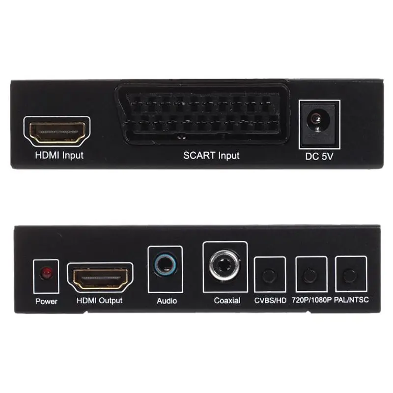 HDMI к конвертер Full HD 1080P цифровой высокой четкости видео ЕС адаптер питания для HDTV
