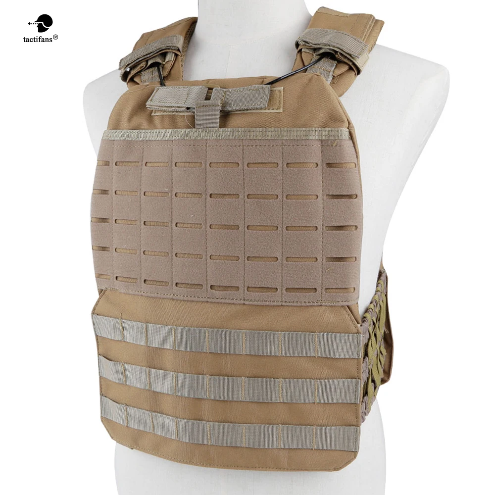 QD Tactical Vest Molle Plate Carrier Chest Rig Modular Quick Release System Body Armor Adjustable Combat For Crossfit Training