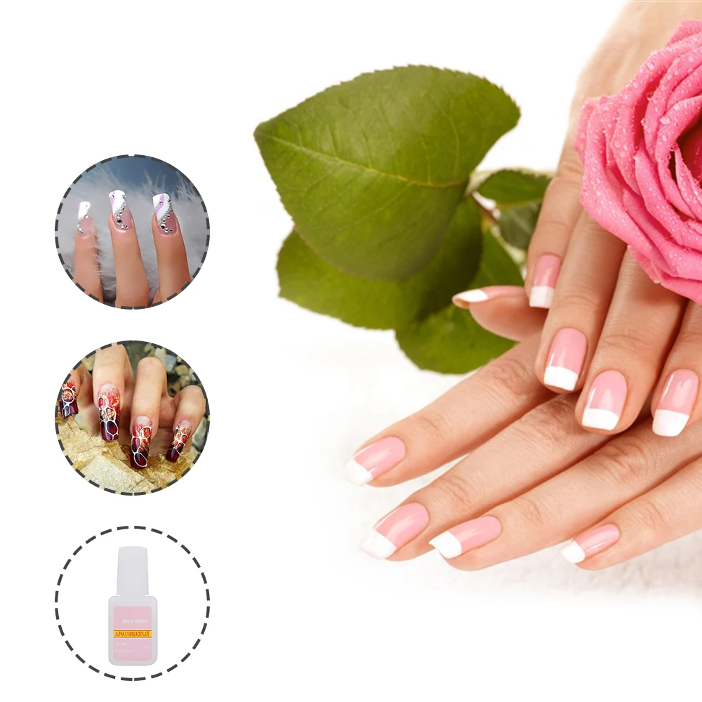 2 шт. искусственный клей для ногтей|Клей ногтей| |