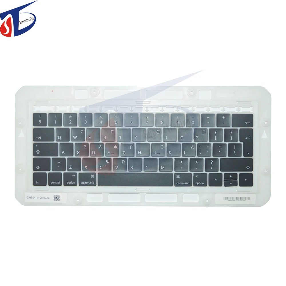 Новый ноутбук A1706 A1707 с греческой раскладкой клавиатуры для Macbook Pro Retina 15" GR клавиатура стандарта Греции Late 2016 Mid 2017.